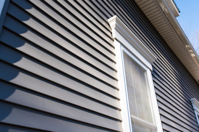 Close-up of Vinyl Siding Profile